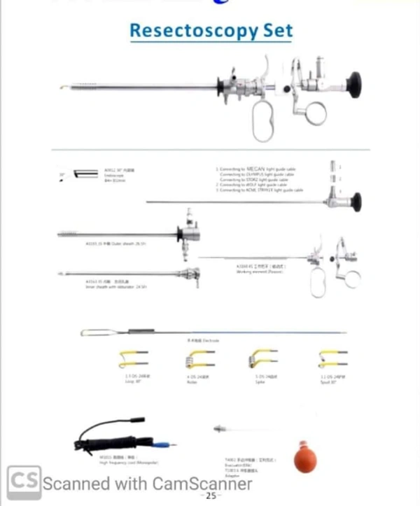 Recatoscopy Set
